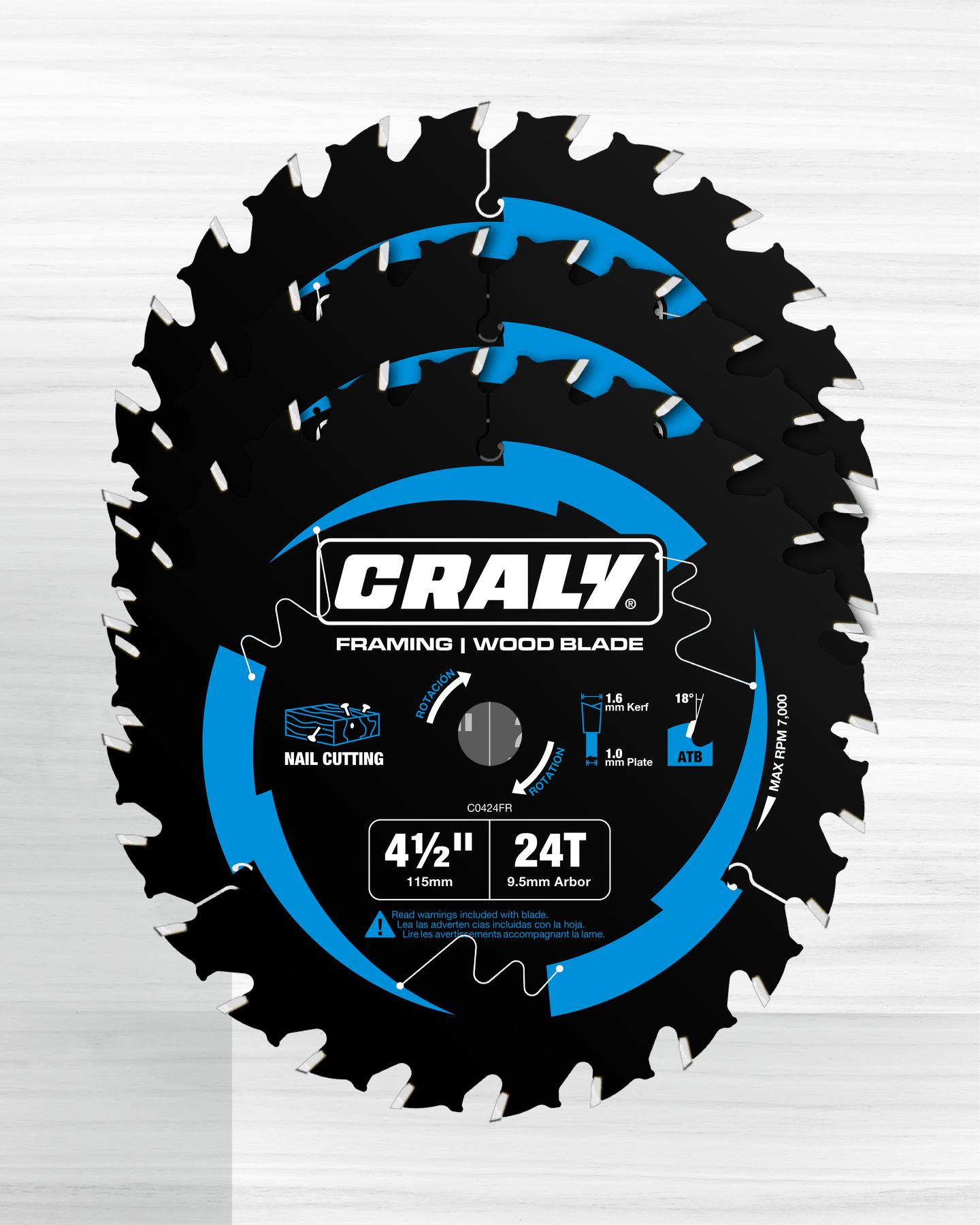 Framing/Wood — 4-1/2” 24T